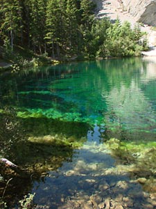 Grassi Lakes a great little hike just minutes from Off our Rockies B&B