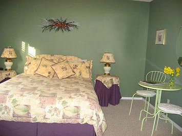 Spacious rooms at Off our Rockies bed and breakfast Canmore